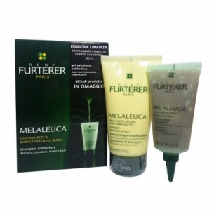 RENE FURTERER MELALEUCA COFANETTO SHAMPOO FORFORA SECCA 150 ML + GEL ESFOLIANTE 75 ML